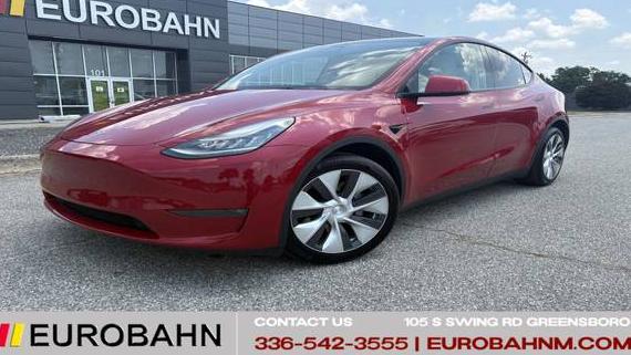 TESLA MODEL Y 2021 5YJYGDEEXMF125315 image